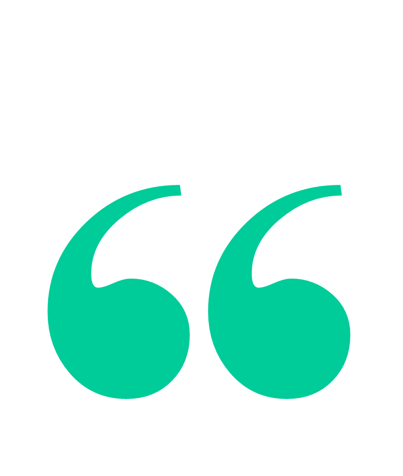 speech mark teal